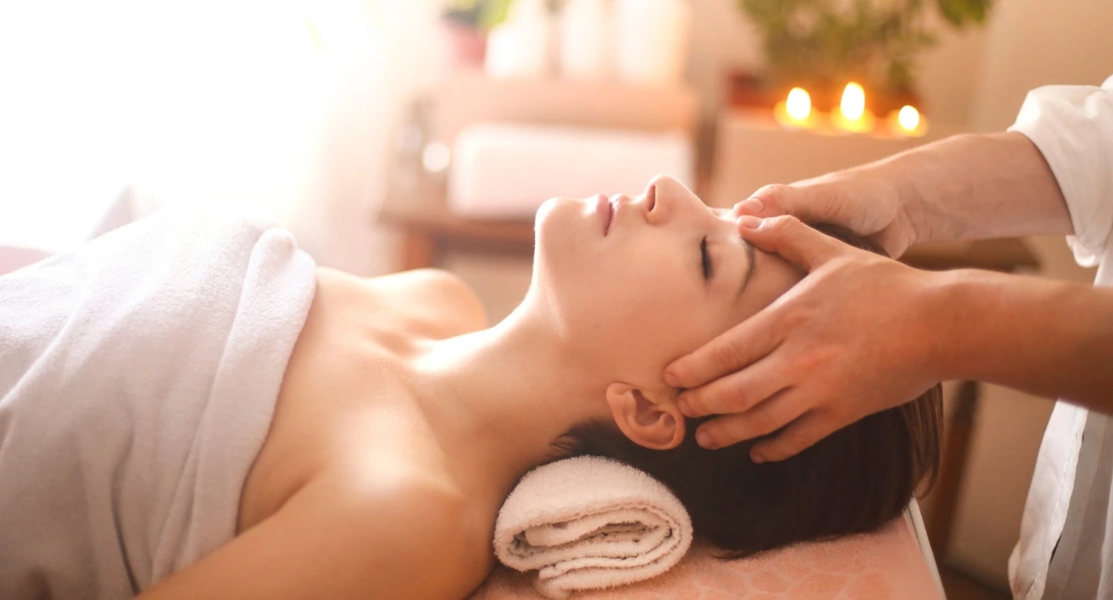 Luxury spa massage experience